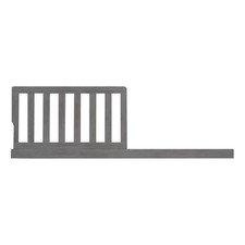 Evolur Universal Toddler Guard Rail for Convertible Crib Security - Multiple Col