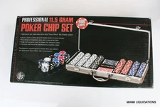 Excalibur Electronics 2064A-2 400 Professional 11.5 Gram Poker Chip Set Case