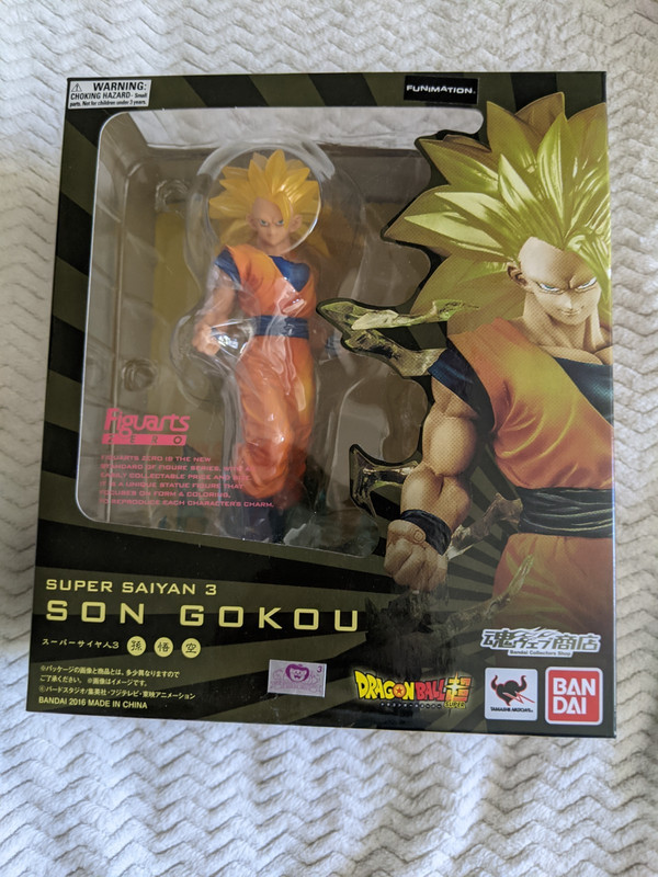 Bandai Tamashii Figuarts ZERO Dragon Ball Z Super Saiyan 3 Son Goku Figure NEW