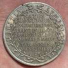 (1669) German States Schwarzburg-Sondershausen Large Reproduction Medal 48mm 40g — photo 6