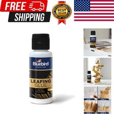 Gold Leaf Adhesive 3.4 Fl. Oz. / 100 ML Gilding Adhesive, Leafing Glue for Art