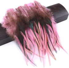 Rooster Saddle Feathers for Crafts Decoration DIY Jewelry Making Dream Catcher A