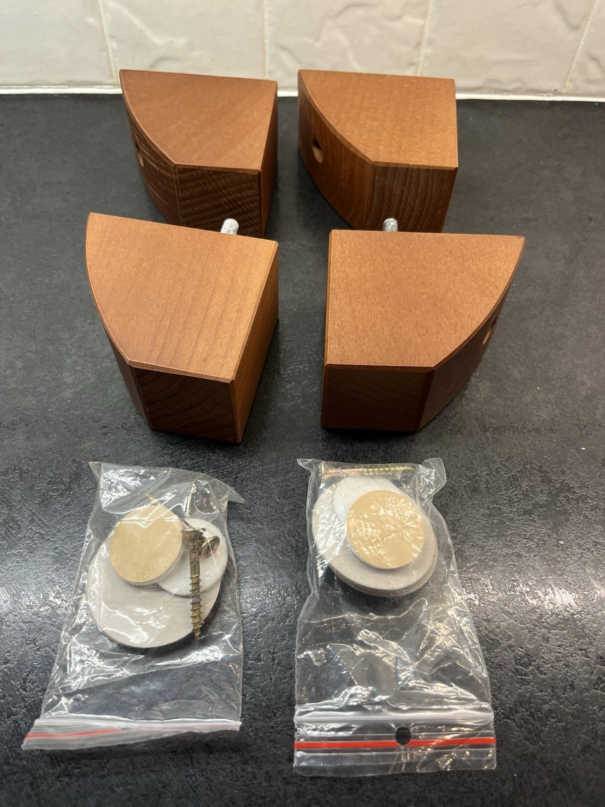 NEXT UNIVERSAL SOFA LEGS.  BRAND NEW IN BOX.