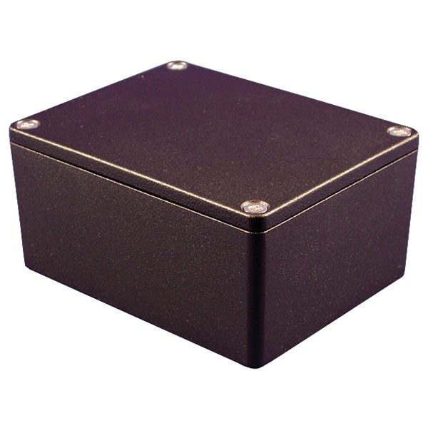Hammond Diecast Enclosure (Thick Wall, 115 x 90 x 55mm) Black