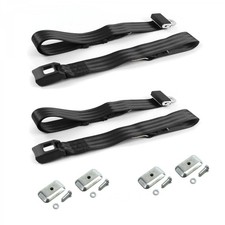 1971 - 1974 Standard 2pt Bk Belt Kit Wbrackets-2 Belts