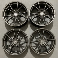 Set Of 4 Oem Factory Porsche 20 718 Caymanboxster Carrera S Iv Wheels Rims