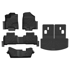 Floor Mats for Acura MDX 2014-2020 7 Seats Custom 1st &2nd & 3rd Row & Cargo Mat