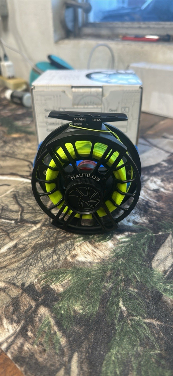 Nautilus X-Series XL Max 8-9 WT Fly Reel Black
