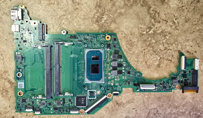 HP 15-dy2702dx Motherboard ONBOARD INTEL i3-1115G4 CPU DA0P5HMB8J0 0P5H AS-IS