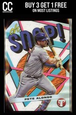 2023 Topps Pristine #OS-8 Pete Alonso Oh Snap! New York Mets