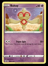 Baltoy 058/172 Swsh09: Stelle Brillanti Reverse Holo Pokémon TCG Carta Singola