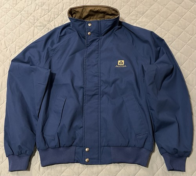 #ad 🟦💎🟦 VINTAGE ALCOA ALUMINUM COMPANY ISSUED JACKET MADE IN THE USA MEN’S LARGE $39.00