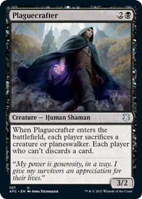 Plaguecrafter - NM MTG Commander: Adventures in the Forgotten Realms