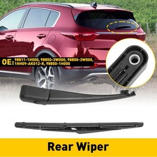 Fit For 2010 Hyundai - 2015 Tucson Rear Windowshield Glass Wiper Arm & Blade Set