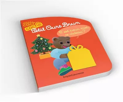 Mini-Überwurf Kleiner Braunbär - C'ist für mich, dieses Geschenk?, Danièle Bou