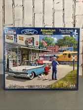 HTF White Mountain AMERICAN CLASSIC 1000 piece puzzle Ford Brand New Sealed