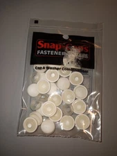 Pro-Dec Products; P/N: 8/8-106 Off White, Snap-Caps Screw Covers; (25 Sets)