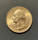 1951 D 25C Washington - 90% SILVER