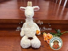 Jellycat Furryosity Goat BNWT - Retired  Rare - 100 Authentic