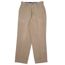 TOMMY HILFIGER Chino Trousers Brown Mens W34 L32