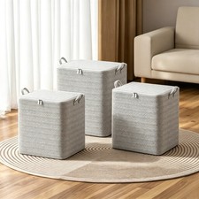 Oversized Clothes Storage Bag Organizer for Clothing Blanket Comforters Bedding
