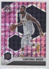 2020-21 Panini Mosaic Pink Camo Mosaic Prizm JaMychal Green #122 8x7