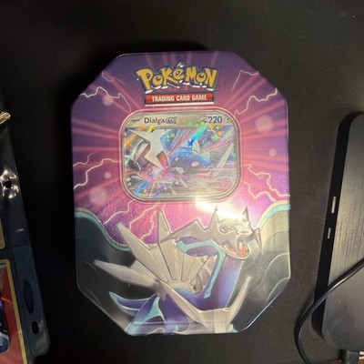 Pokmon Dialga EX Tin azure legends 4 pack Trading Card Game | eBay