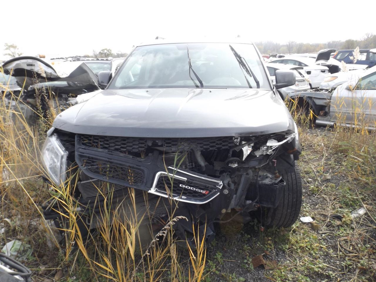 Driver Side View Mirror Power Heated Manual Folding Fits 09-20 JOURNEY 1480313