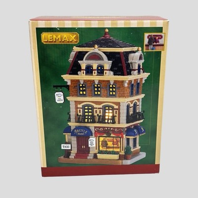 Lemax Signature Collection 2017 Argyle Hotel Christmas Village NO LIGHT