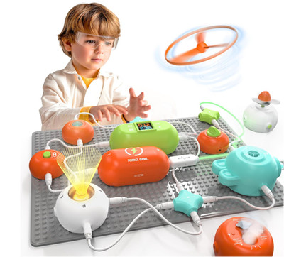 STEM Science Kit for Kids, 420+ Projects with 35 Circuit Parts, Educational Toy