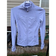 Lululemon Define Jacket Luon Lavender Purple Full Zip Size 4 LW3HN7S