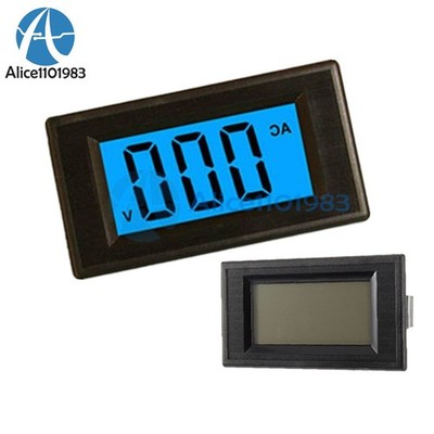 4-Wire 3 1/2 Digital LCD AC 0-500V Volt Panel Meter Voltage Power Supply *cm
