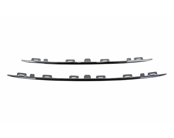 Satz VON Zierleisten FÜR Gitter Grill Vorne Peugeot 308 Allure 2013-2017 Verchr.-image