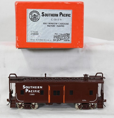 #ad PSC 16953 O 2R SP C 30 5 6 Bay Window Caboose OB LN $339.95