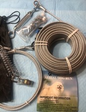 Snagle Paw Dog Tie Out Runner for YardTrolley System for Dogs Up To 125 Lbs