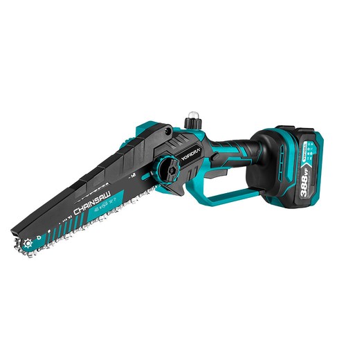 Akku Kettensäge 8 Zoll Mini Elektro Handkettensäge 2Akku & Koffer Für 18V Makita - Bild 14 von 17