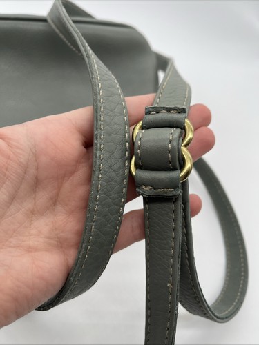 Small coach crossbody bag Seafoam Green 4918 Gold Medal Tag Zipper - Picture 6 of 11