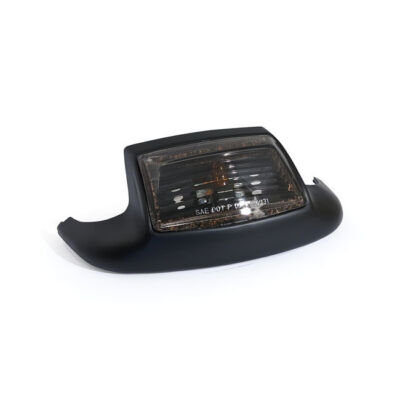 Front Fender Tip mit Licht Schwarz, Smoke, für Harley - Davidson 00-13 Touring