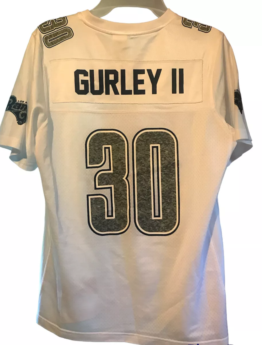 White todd hotsell gurley jersey