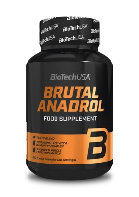 BioTech USA Brutal Anadrol 90 Capsules Testo Blend, Energy & Muscle Power Matrix