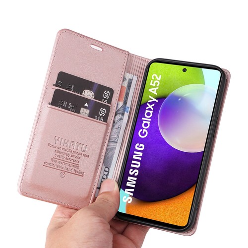 For Samsung A05 A04S A25 A24 A21S A9 Magnetic Leather Flip Wallet Phone Case - Picture 5 of 18