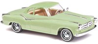 Busch H0 43109 Borgward Isabella Coupé, GrüN