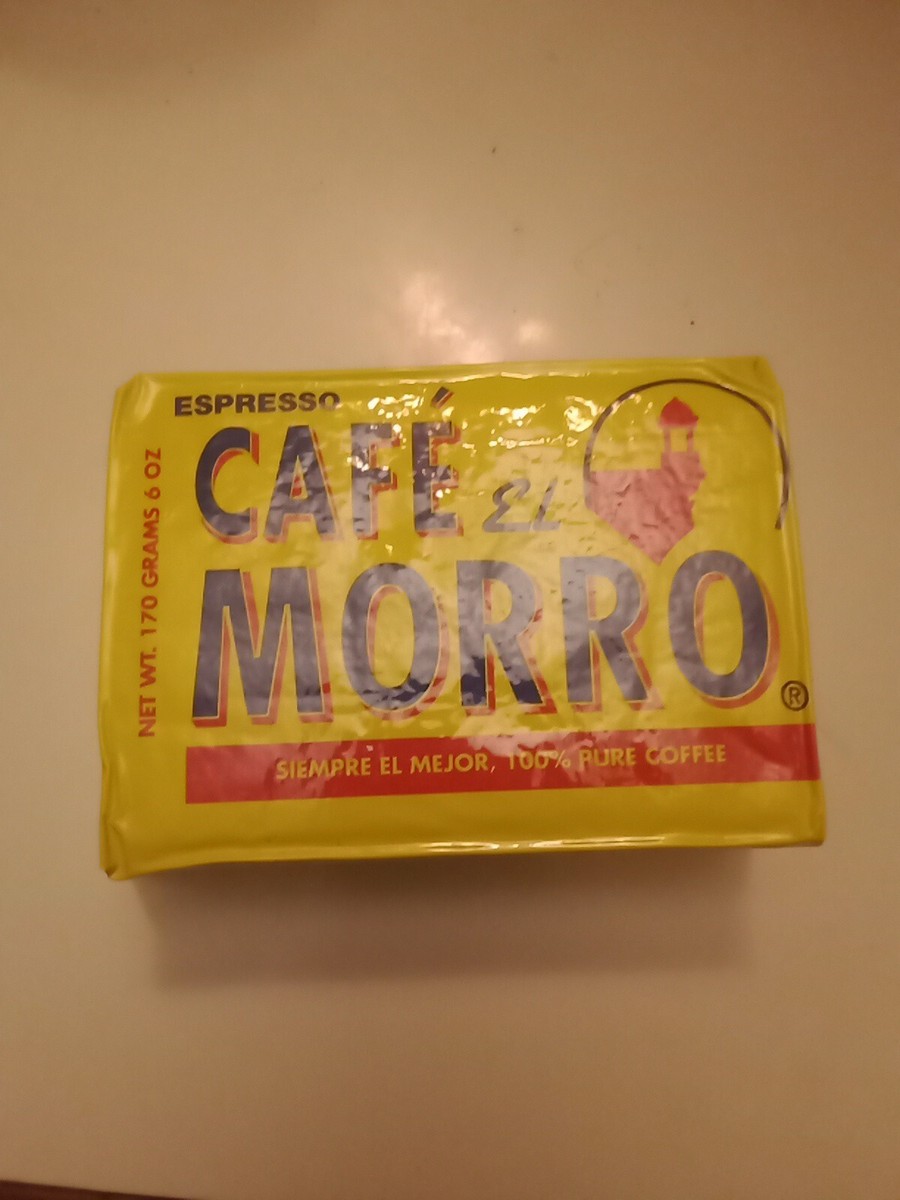 Cafe El Morro Espresso 100% Pure Coffee oz NEW Sealed Brick 9/09