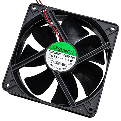 Ventola 24V DC 9,6W 120x120x38mm 234,4m³/h 3100U/Min 234,4m³/h Sunon (g3N)