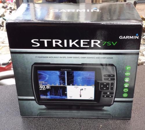 New in Box Garmin Striker 7sv GPS Fish Finder Combo 010-01554-00