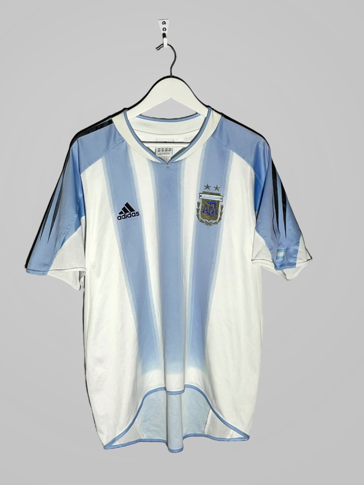 National Team Argentina Adidas 2004 Home Vintage Football Shirt Soccer Jersey