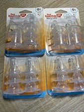 4: NUK First Essentials Silicone Baby Bottle Nipples Slow Flow 6 Pack H 
