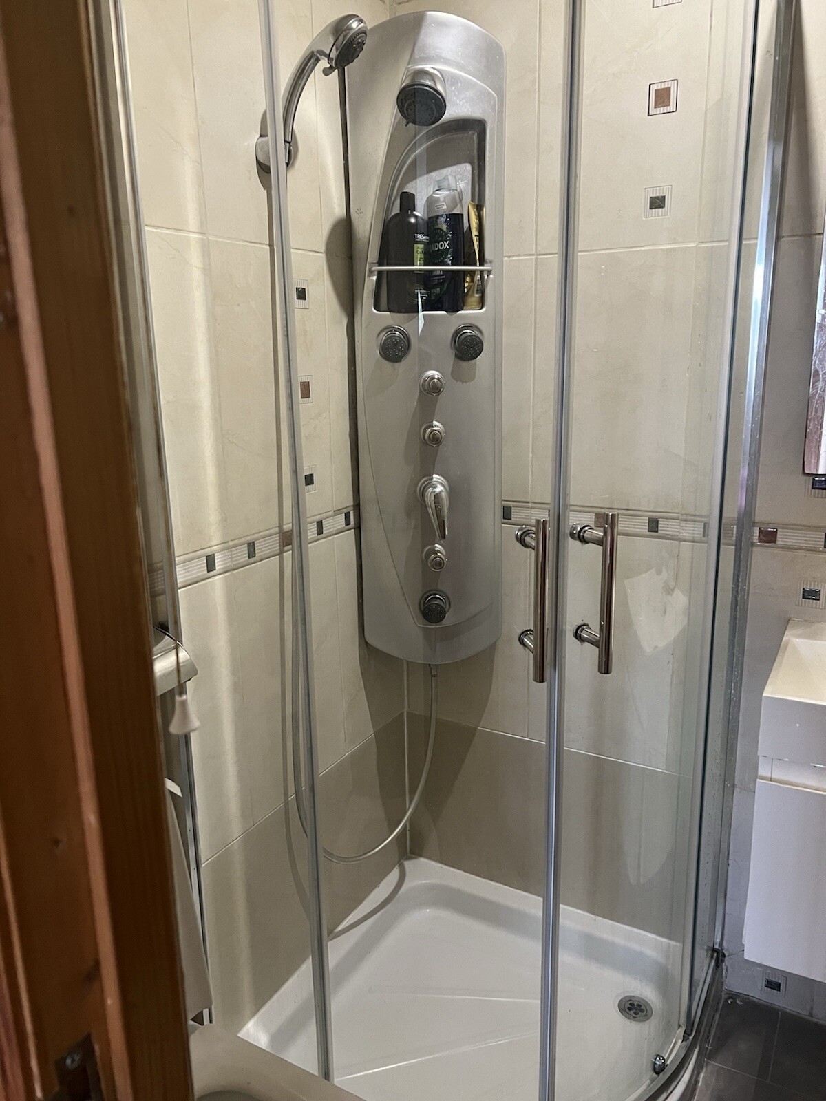 800 x 800 quadrant shower enclosure and tray eBay