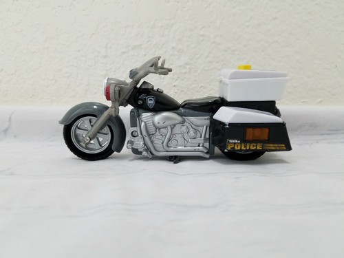 Tonka Hasbro Funrise Police Motorcycle Sounds Lights Black Bike Toy 2014 - Picture 5 of 12