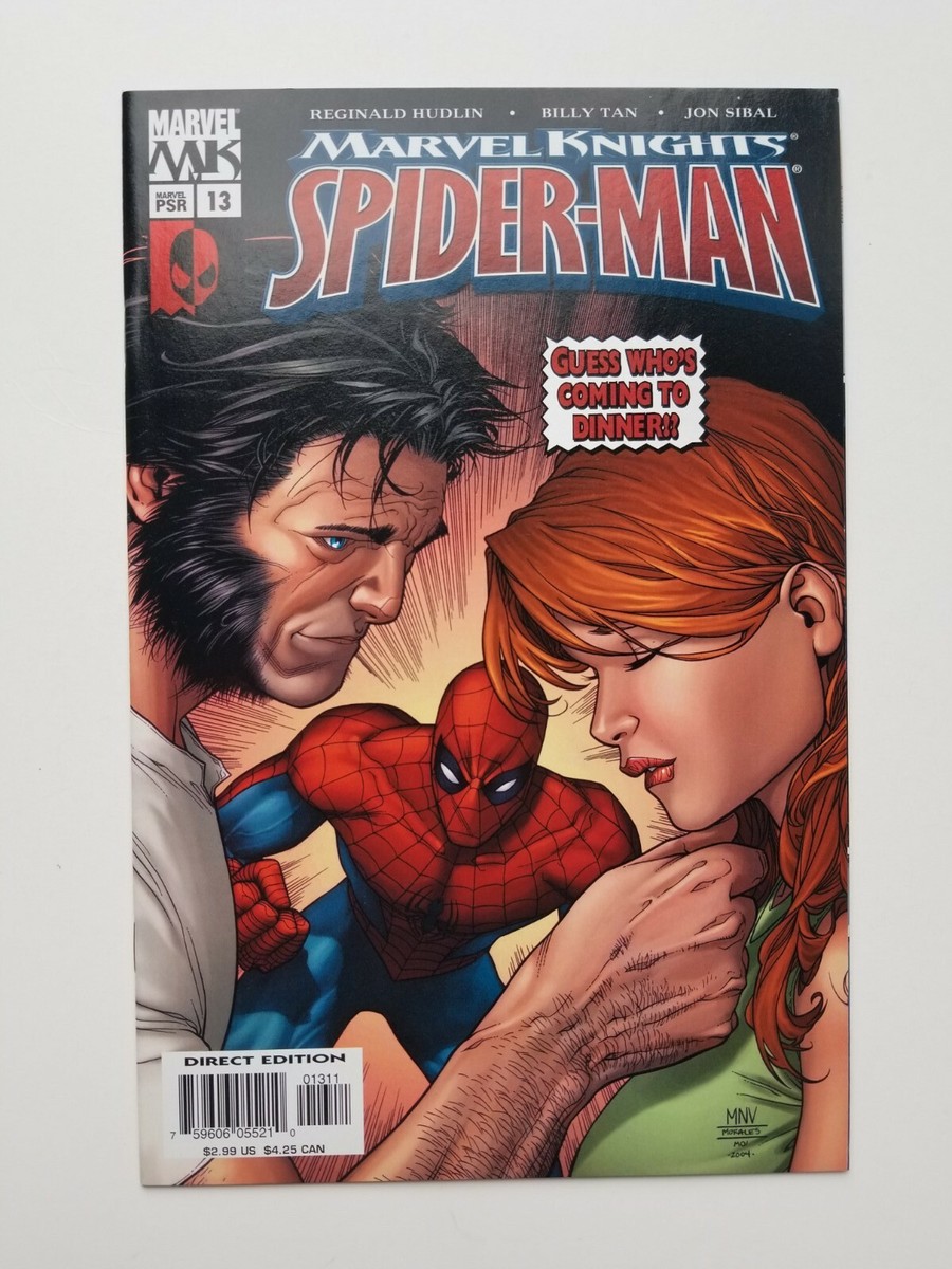 MARVEL KNIGHTS SPIDER-MAN #13 MARVEL COMICS 2005 wolverine mary